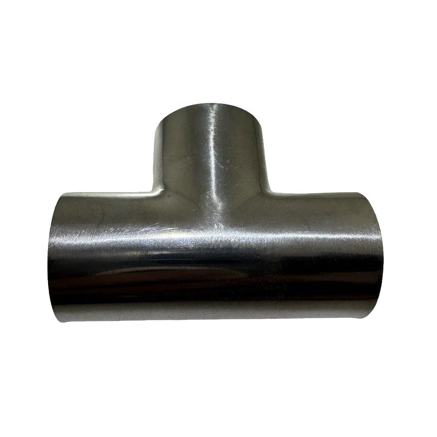 Tee 1 Inch Short Weldable Stainless Steel Fitting by Cascade Stainless Solutions