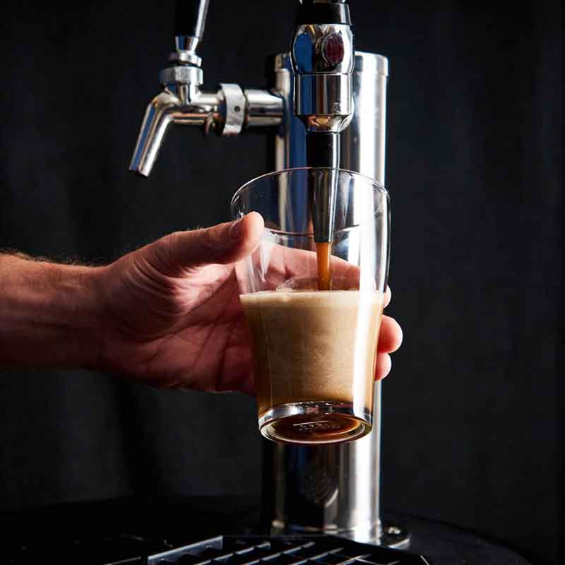 Cold Press Coffee Brewing using Keg Washers from Cascade Stainless Solutions 800 x 800
