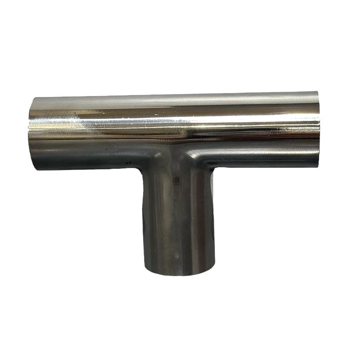 Tee Welded 1 Inch Long Stainless Steel Fitting by Cascade Stainless Solutions